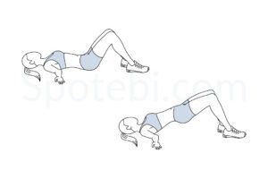 glute bridge workout